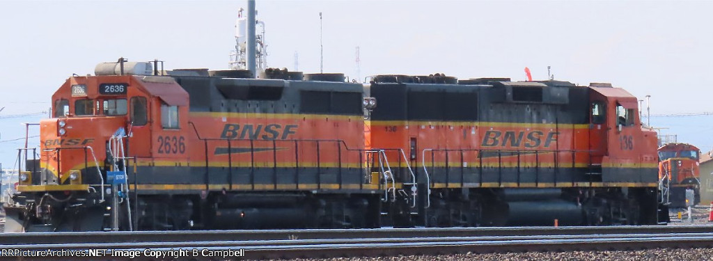 BNSF 2636-BNSF 136